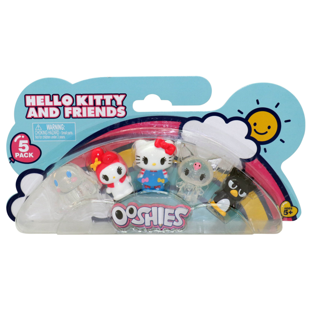 Hello Kitty 2,5" 5 Pack Pencil Toppers