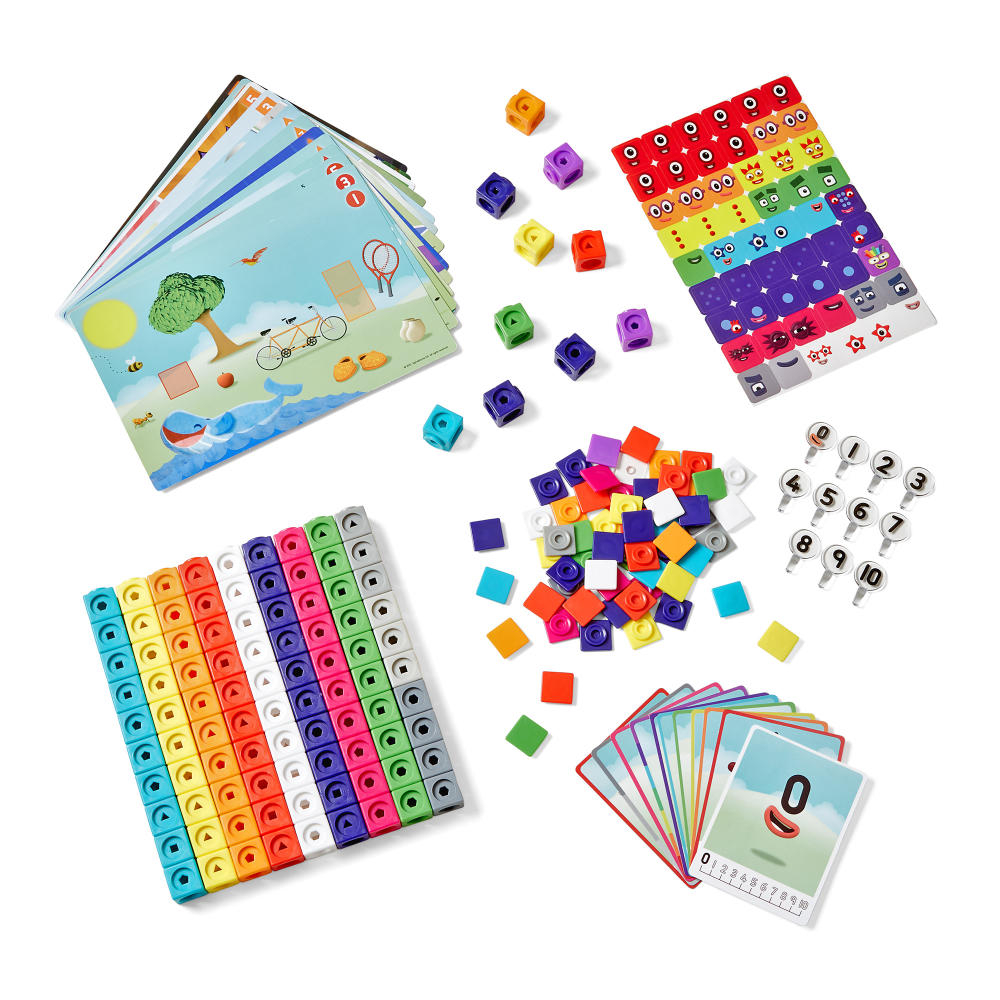 MATHLINK CUBES NUMBERBLOCKS SET 1-10 - Imagen 2