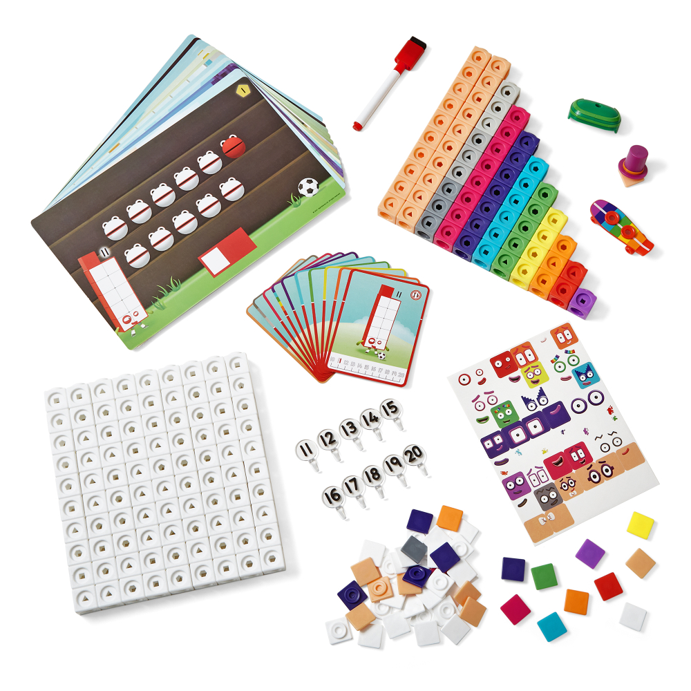 MATHLINK CUBES NUMBERBLOCKS 11-20 SET - Imagen 3