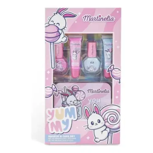 MARTINELIA  SET MAQUILLAJE  CON CAJA METALICA
