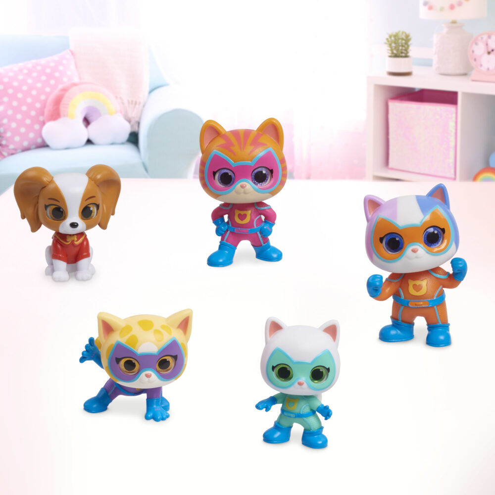 SuperKitties Hero Squad Figure Set - Imagen 2