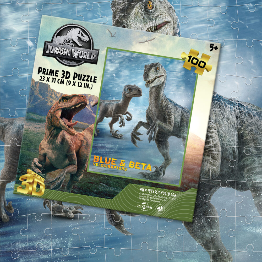 Jurassic World - Blue & Beta Puzzle 3D - Imagen 3