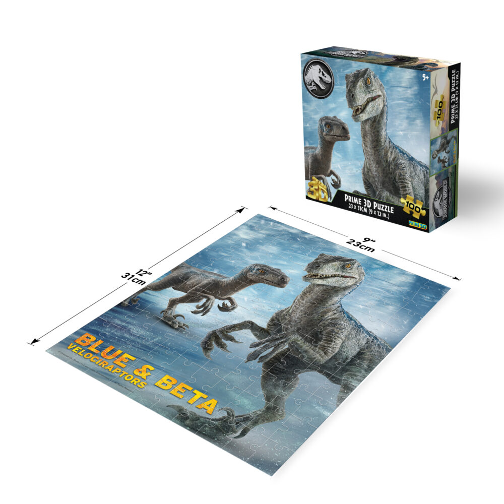 Jurassic World - Blue & Beta Puzzle 3D - Imagen 2