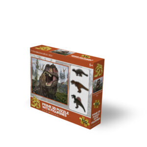Puzzle 3D del Tyrannosaurus Rex de Jurassic World!