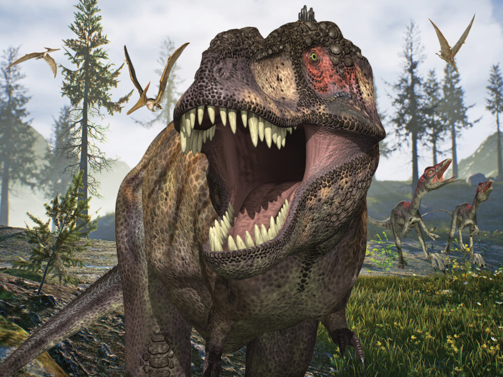 Puzzle 3D del Tyrannosaurus Rex de Jurassic World! - Imagen 3