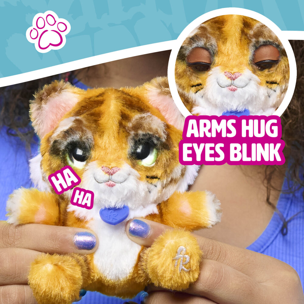 FurReal My Minis Little Hugs Tigre - Imagen 4