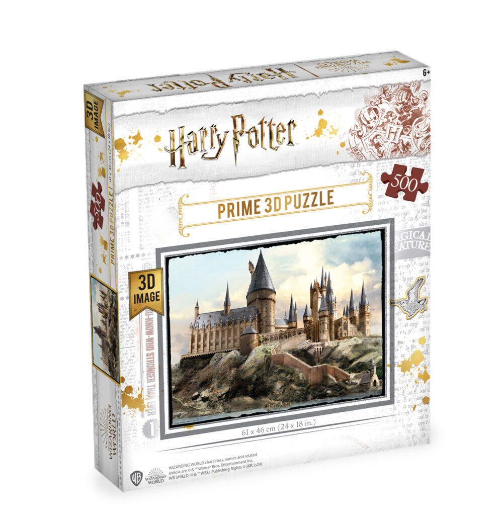 Puzzle 3D del Castillo de Hogwarts