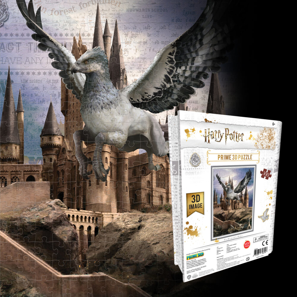 Puzzle 3D ¡Buckbeak en Hogwarts! - Imagen 4