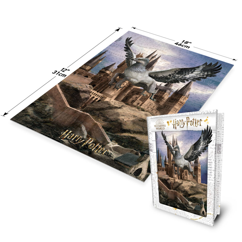 Puzzle 3D ¡Buckbeak en Hogwarts! - Imagen 2