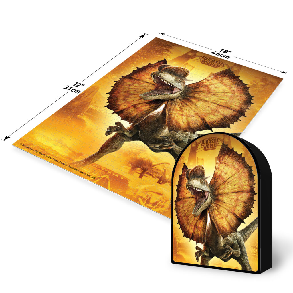 Puzzle 3D del Dilofosaurio - Jurassic World - Wishtrade