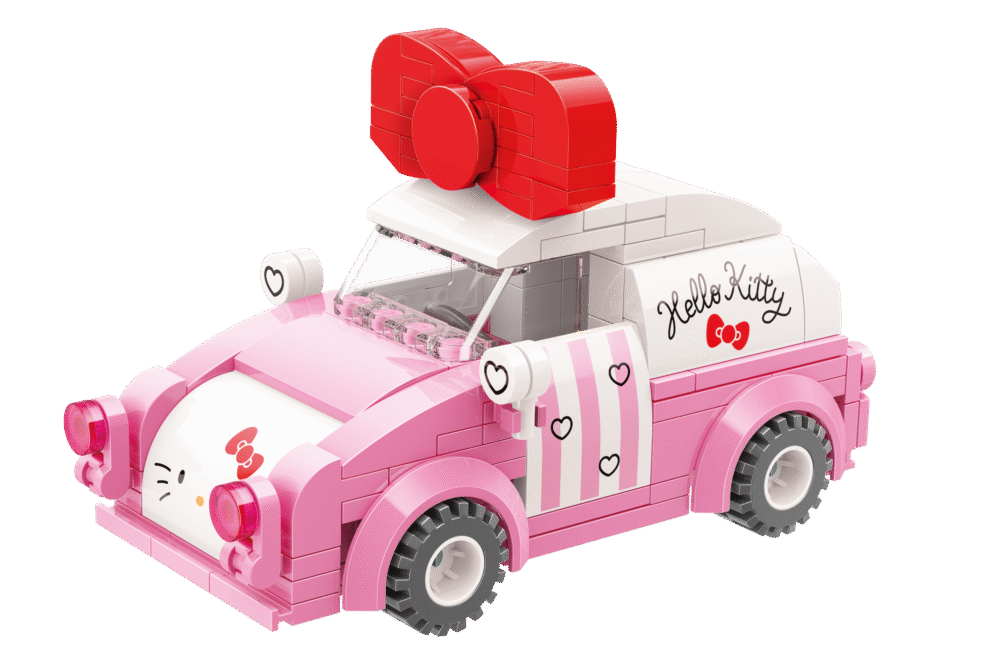 Hello Kitty Mini auto de Bloques de Construcción - Imagen 2