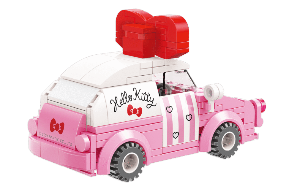 Hello Kitty Mini auto de Bloques de Construcción - Imagen 4