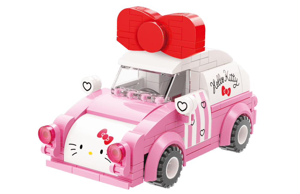 Hello Kitty Mini auto de Bloques de Construcción - Imagen 3