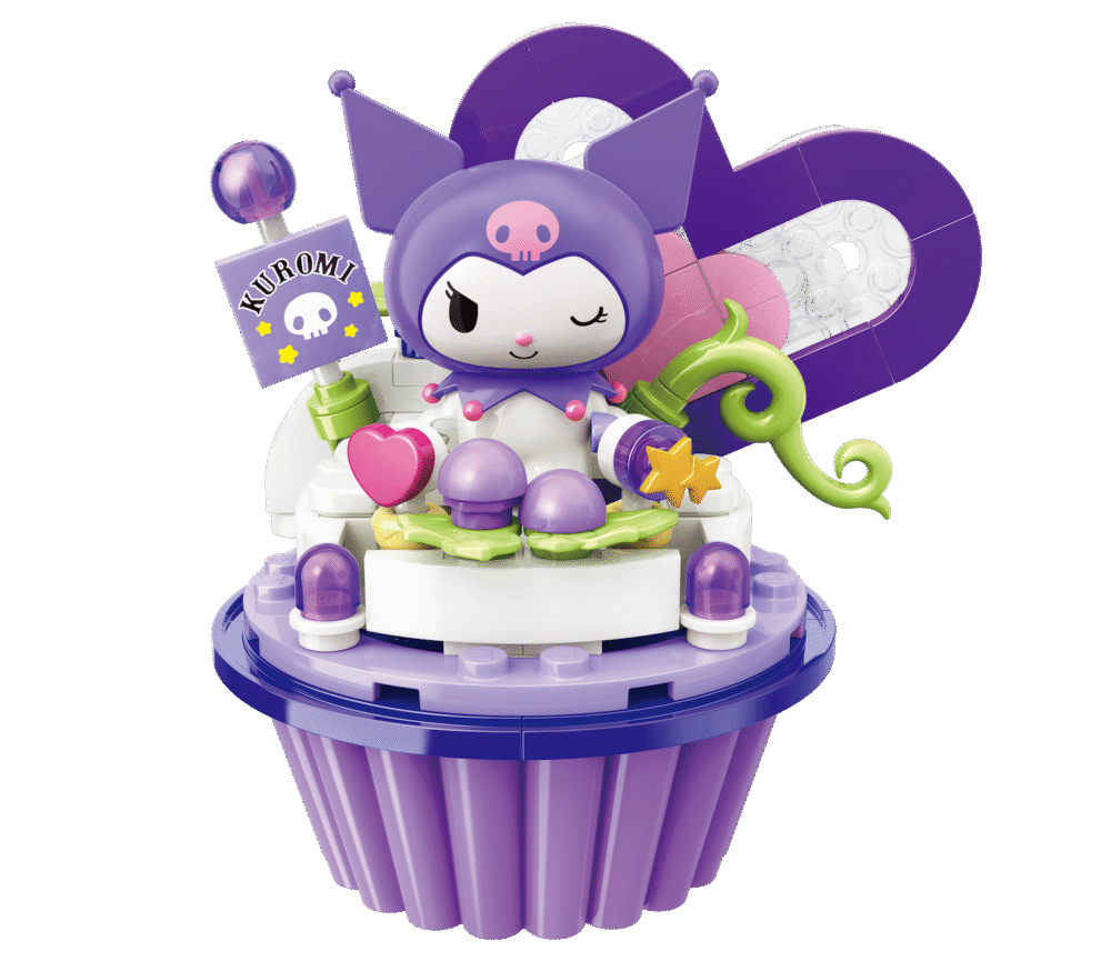 Kuromi Cupcake – Dulce Set de Sanrio - Imagen 2