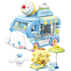 Carro Comedor Sanrio con Muñecos y Accesorios