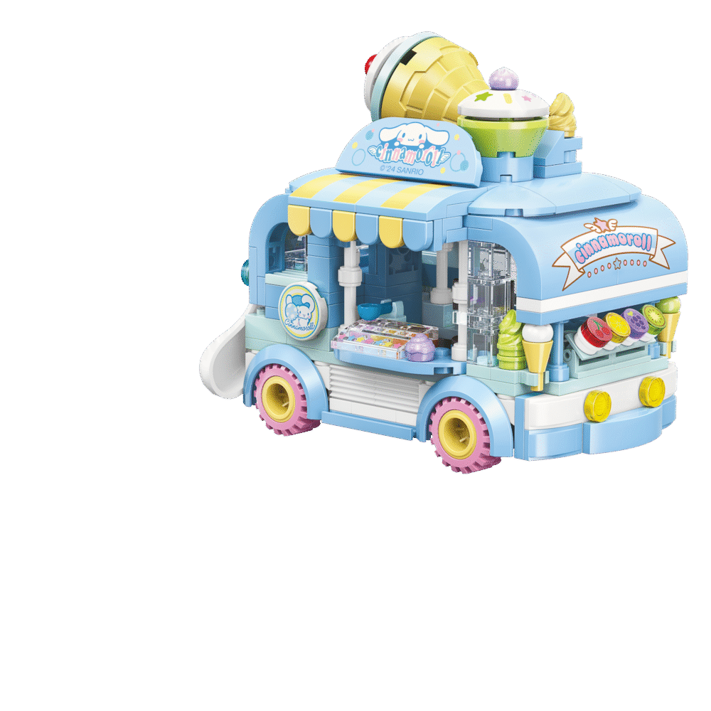 Carro Comedor Sanrio con Muñecos y Accesorios - Imagen 3