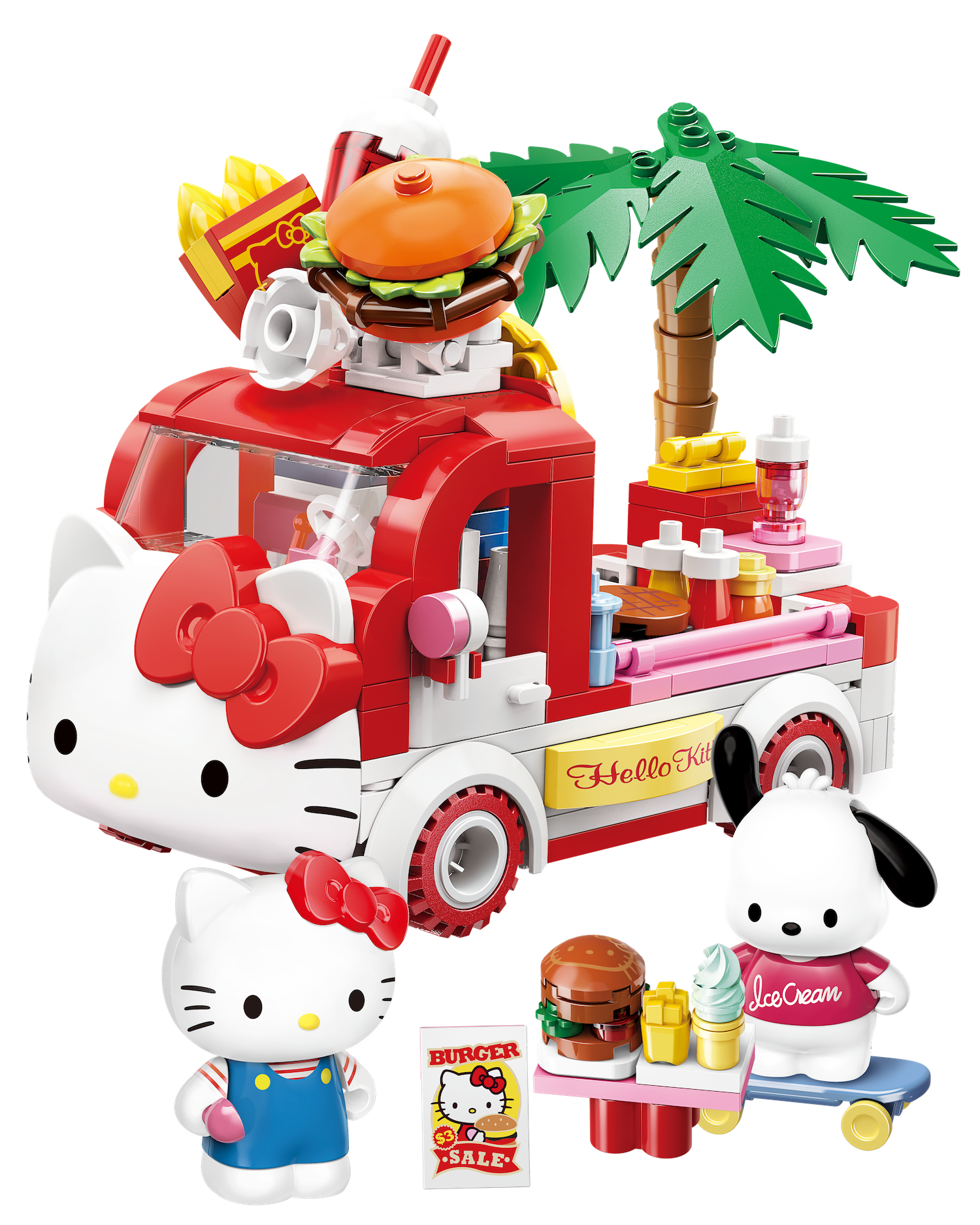 Camión de Comida Rápida Hello Kitty & Pochacco - Imagen 2