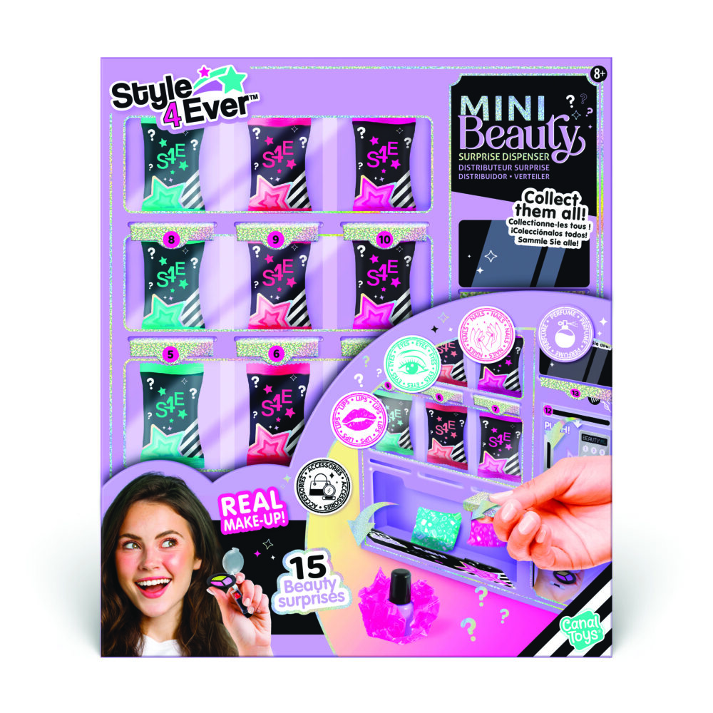 Mini Maquillaje – Máquina Expendedora de Belleza con 15 Sorpresas