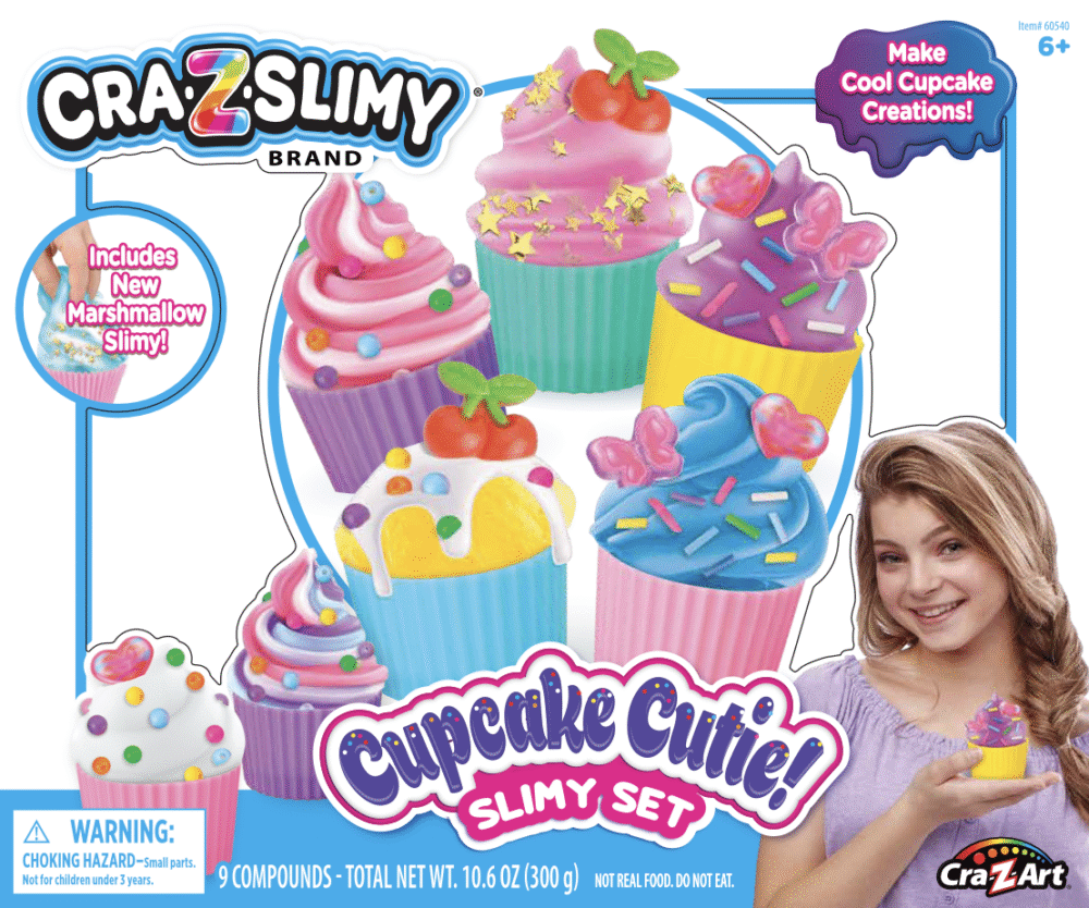 Slime Cupcake adorable y decorable