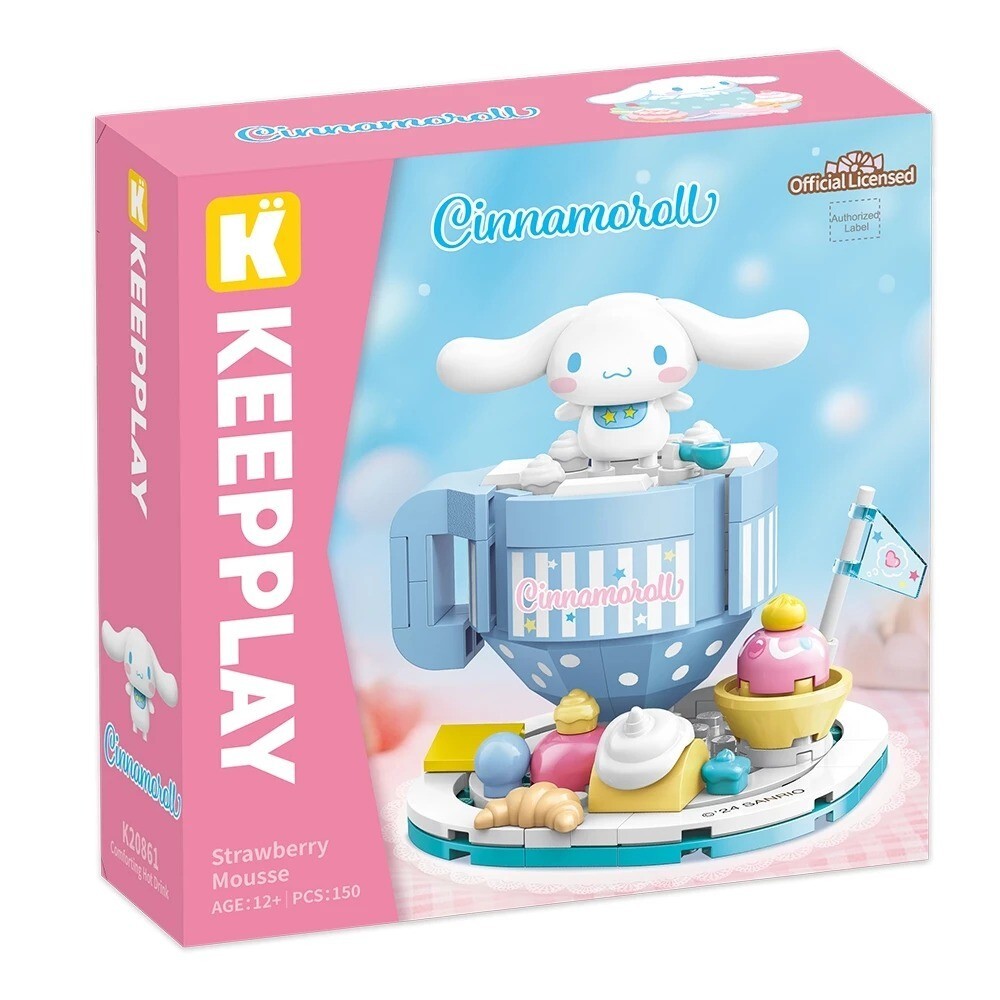 Cinnamoroll vaso de chocolate caliente