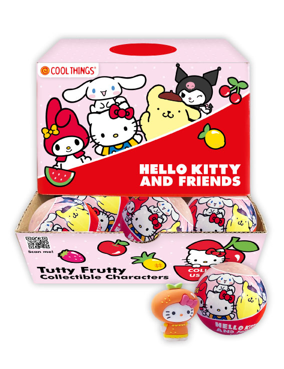 Pack de 4, Coleccionables sorpresa Hello Kitty y Amigos - Blind box